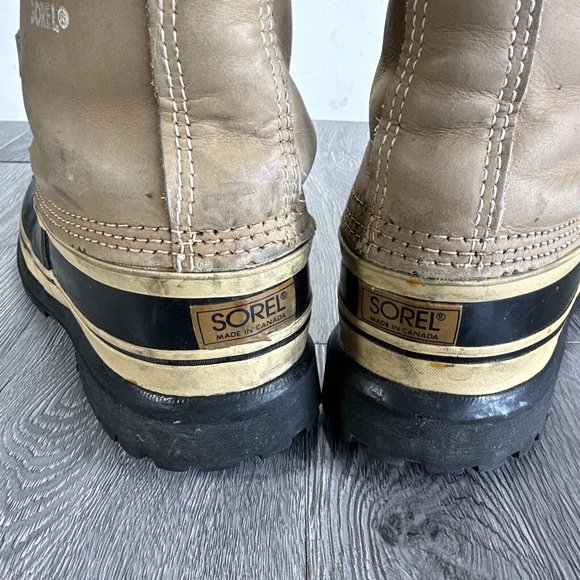 Sorel Caribou Vintage Kaufman Canada VNC Men\'s Size 9 Lined Hard Weather Boots main image 6